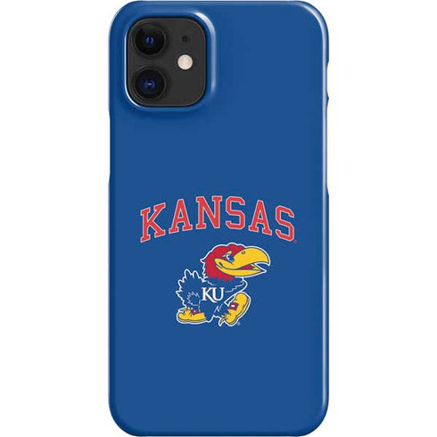 University of Kansas Collegiate Text iPhone 12 Mini Lite Case