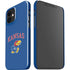 University of Kansas Collegiate Text iPhone 12 Mini Lite Case