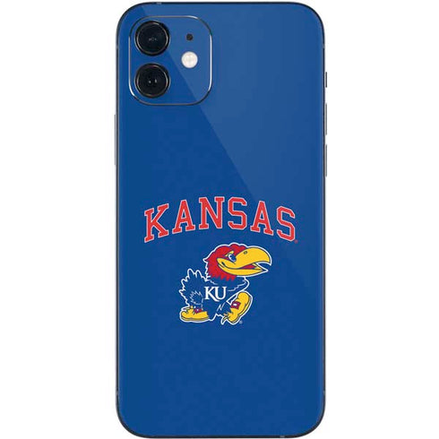 University of Kansas Collegiate Text iPhone 12 Mini Skin
