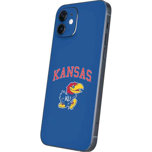 University of Kansas Collegiate Text iPhone 12 Mini Skin
