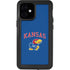 University of Kansas Collegiate Text iPhone 12 Mini Waterproof Case