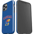 University of Kansas Collegiate Text iPhone 12 Pro Max Impact Case