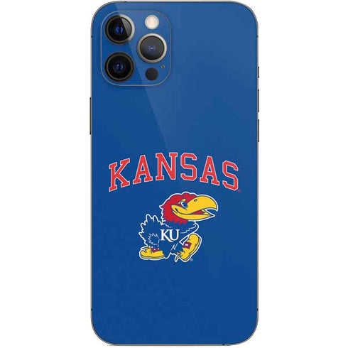University of Kansas Collegiate Text iPhone 12 Pro Max Skin