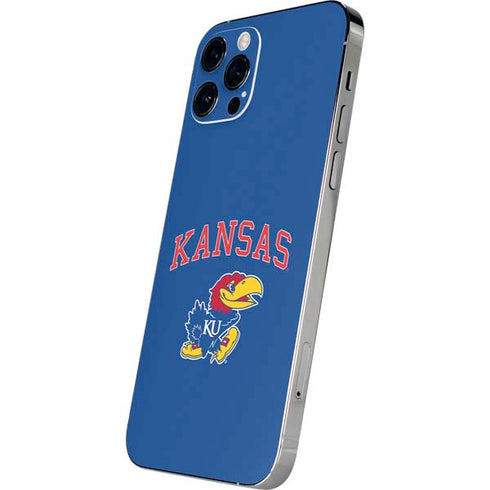 University of Kansas Collegiate Text iPhone 12 Pro Max Skin