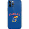 University of Kansas Collegiate Text iPhone 12 Pro Skin