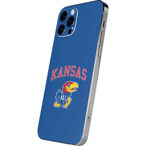 University of Kansas Collegiate Text iPhone 12 Pro Skin
