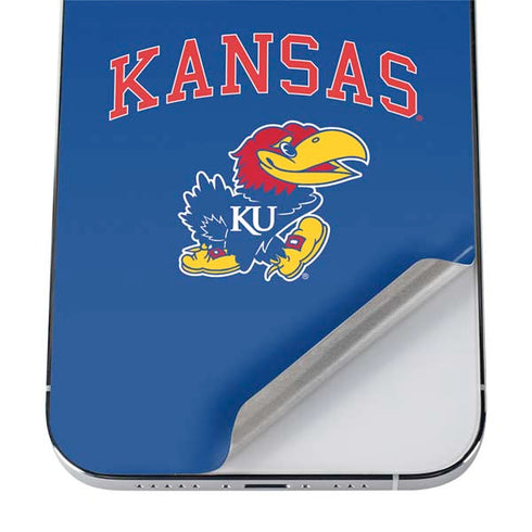 University of Kansas Collegiate Text iPhone 12 Pro Skin