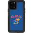 University of Kansas Collegiate Text iPhone 12 Pro Waterproof Case