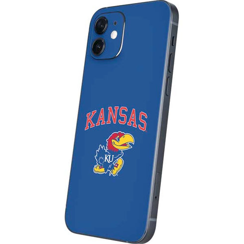 University of Kansas Collegiate Text iPhone 12 Skin