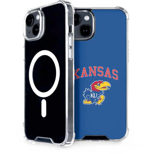 University of Kansas Collegiate Text iPhone 13 MagSafe Case