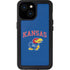 University of Kansas Collegiate Text iPhone 13 Mini Waterproof Case