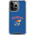 University of Kansas Collegiate Text iPhone 13 Pro Clear Case