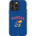 University of Kansas Collegiate Text iPhone 13 Pro Impact Case