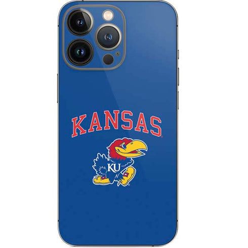 University of Kansas Collegiate Text iPhone 13 Pro Skin