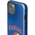 University of Kansas Collegiate Text iPhone 15 Impact Case