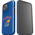 University of Kansas Collegiate Text iPhone 15 Impact Case