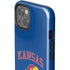 University of Kansas Collegiate Text iPhone 14 Plus Impact Case