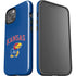 University of Kansas Collegiate Text iPhone 14 Plus Impact Case