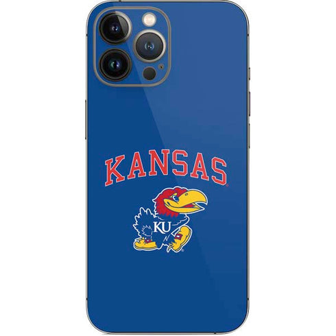 University of Kansas Collegiate Text iPhone 14 Pro Max Skin