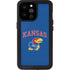 University of Kansas Collegiate Text iPhone 14 Pro Max Waterproof Case