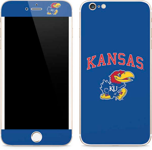 University of Kansas Collegiate Text iPhone 6/6s Plus Skin