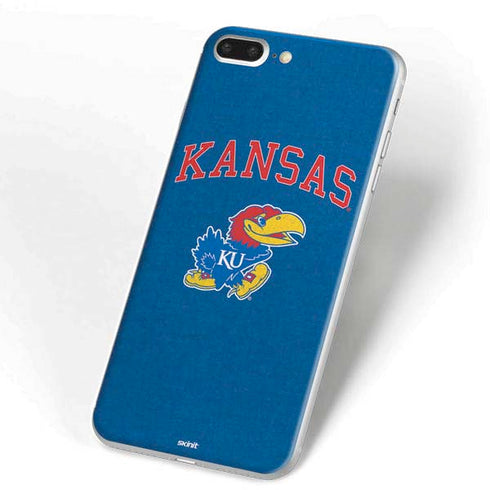 University of Kansas Collegiate Text iPhone 7 Plus Skin