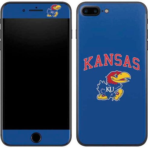 University of Kansas Collegiate Text iPhone 8 Plus Skin