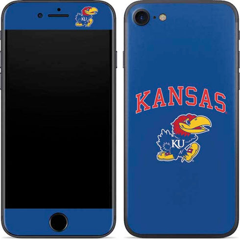 University of Kansas Collegiate Text iPhone 8 Skin