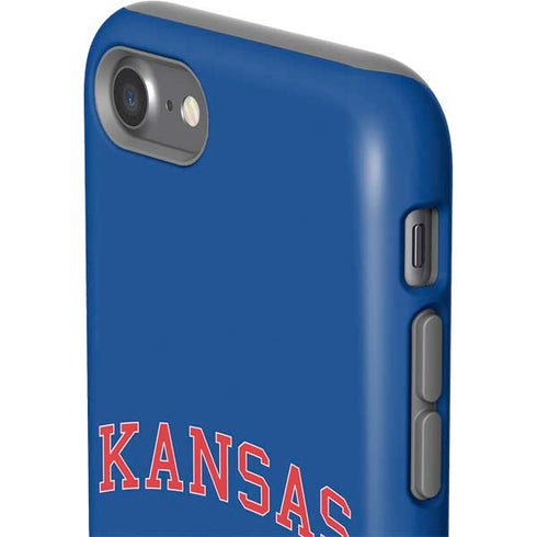 University of Kansas Collegiate Text iPhone SE (2nd & 3rd Gen) Pro Case