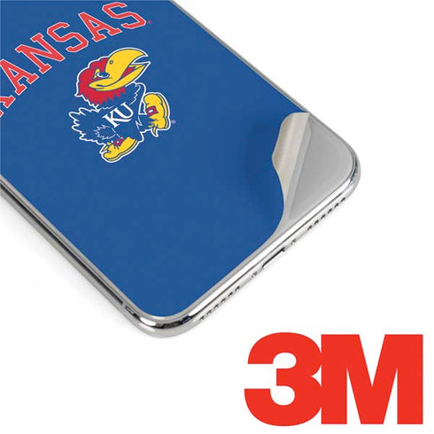 University of Kansas Collegiate Text iPhone X Skin