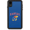 University of Kansas Collegiate Text iPhone XR Waterproof Case