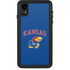 University of Kansas Collegiate Text iPhone XR Waterproof Case