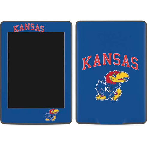 University of Kansas Collegiate Text Amazon Kindle Skin