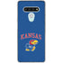 University of Kansas Collegiate Text LG Stylo 6 Clear Case