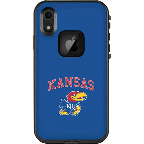 University of Kansas Collegiate Text LifeProof Fre iPhone Skin