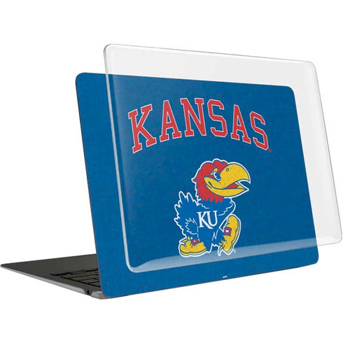 University of Kansas Collegiate Text MacBook Air 13in M1 (2021) Case plus Skin