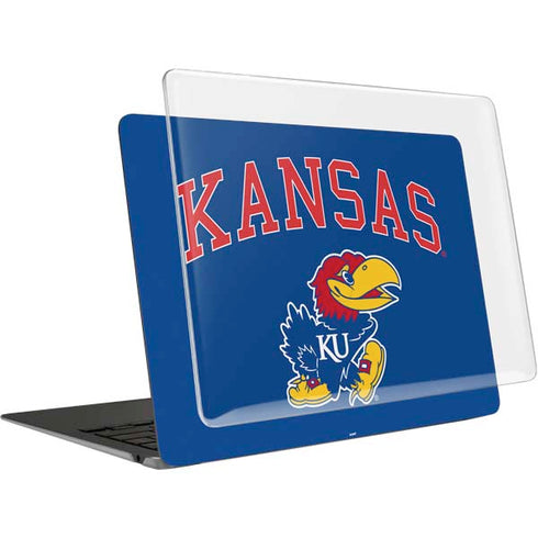 University of Kansas Collegiate Text MacBook Air 15in (2023-2025) Case plus Skin