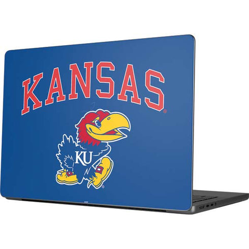 University of Kansas Collegiate Text MacBook Pro 14in (2021-24) Skin