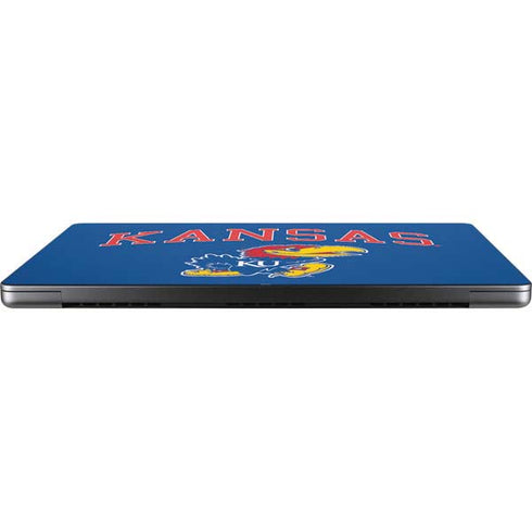 University of Kansas Collegiate Text MacBook Pro 14in (2021-24) Skin