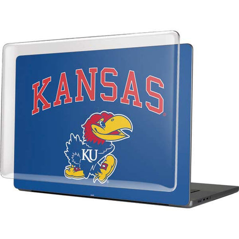 University of Kansas Collegiate Text MacBook Pro 16in (2021-25) Case plus Skin