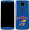 University of Kansas Collegiate Text Moto E5 Plus Skin