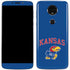 University of Kansas Collegiate Text Moto E5 Plus Skin
