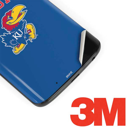 University of Kansas Collegiate Text Moto G6 Skin