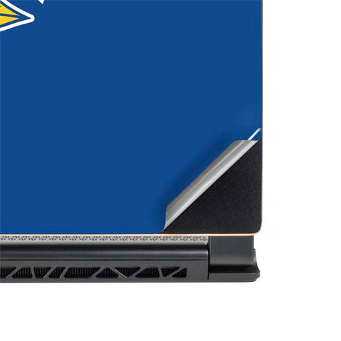 University of Kansas Collegiate Text MSI GS65 Stealth Laptop Skin