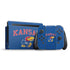 University of Kansas Collegiate Text Nintendo Switch Bundle Skin