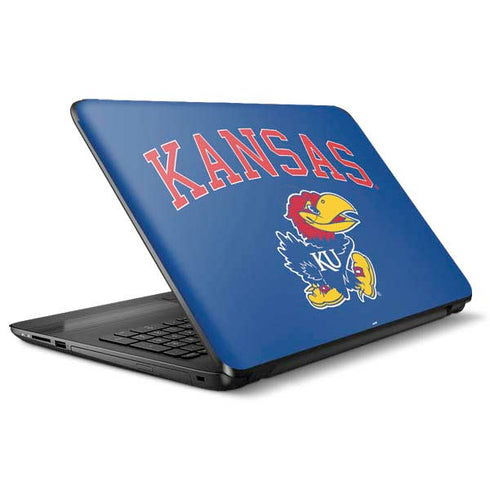 University of Kansas Collegiate Text HP Notebook Skin