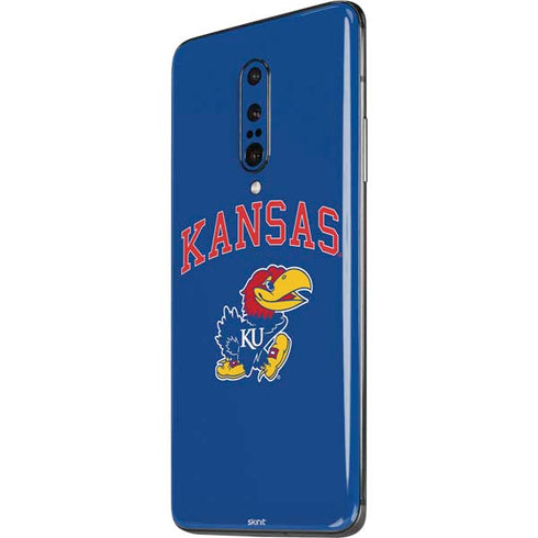 University of Kansas Collegiate Text OnePlus 7 Pro Skin