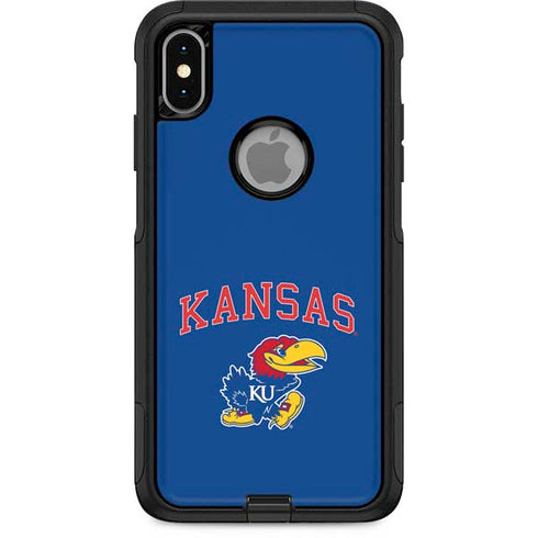 University of Kansas Collegiate Text Otterbox Commuter iPhone Skin