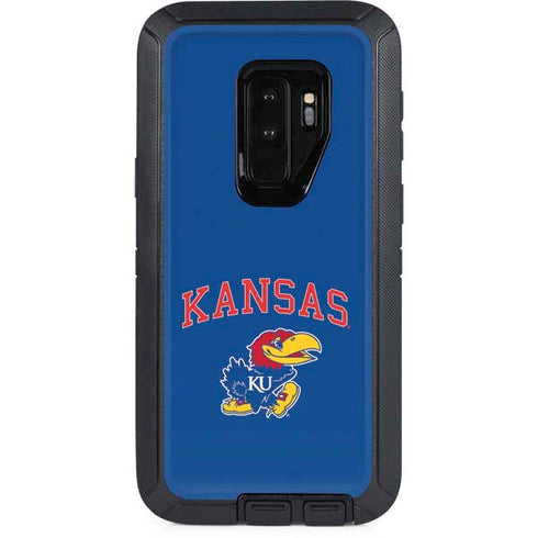 University of Kansas Collegiate Text Otterbox Defender Galaxy Skin