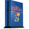 University of Kansas Collegiate Text PS4 Console Skin